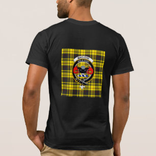McLeod Clan Tartan, Badge und Motto T-Shirt