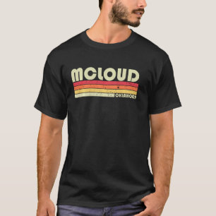 Mclook Oklahoma Funny City Zuhause Roots Retro 70 T-Shirt