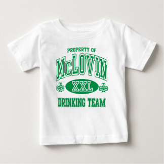 McLovin Irish Drinking Team Baby T-shirt