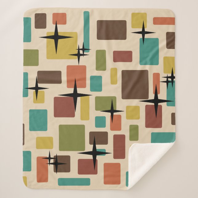 MCM Abgerissene Steine mehrfarbig Sherpadecke (Vorderseite)