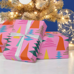 MCM-Bäume Geschenkpapier