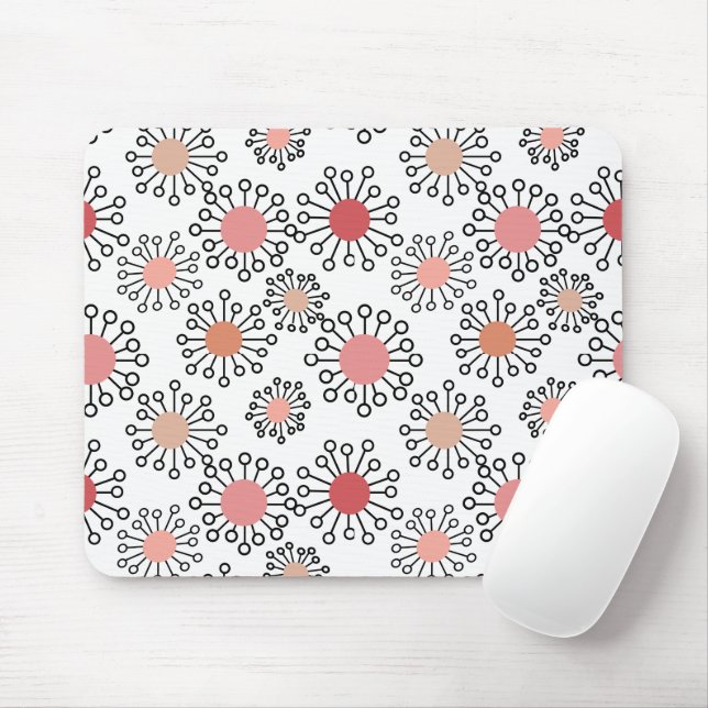 MCM-Blume Mousepad (Mit Mouse)