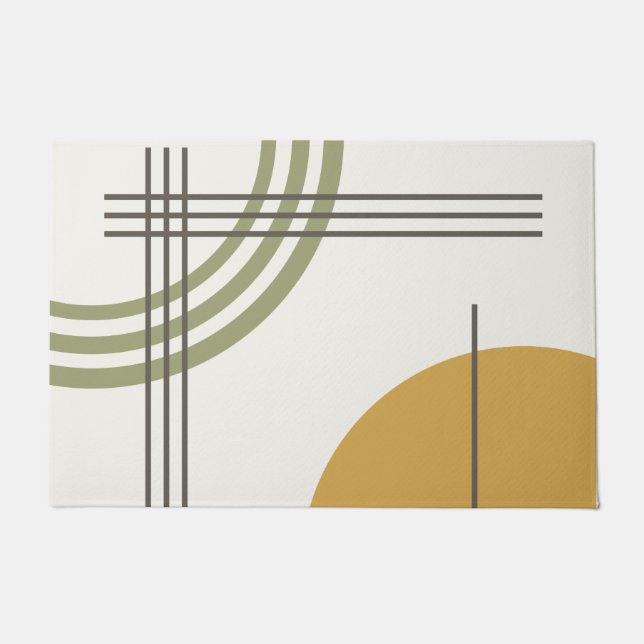 MCM Geo Abstract 01 Fußmatte (Vorderseite)