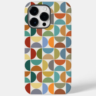 MCM-Halbkreismuster Farbe auf Creme Case-Mate iPhone 14 Pro Max Hülle