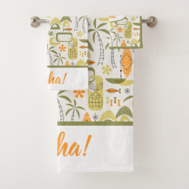 MCM Hawaiian Village Badhandtuch Set