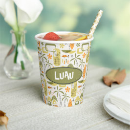 MCM Hawaiian Village Pappbecher