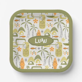 MCM Hawaiian Village Pappteller