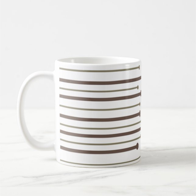 MCM Inspiriert Linien Kaffeetasse (Links)