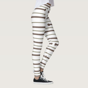 MCM Inspiriert Linien Leggings