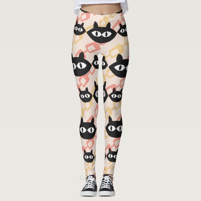 MCM Katzen Leggings (Vorderseite)