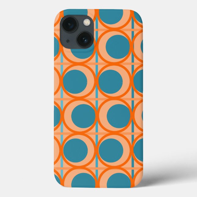 MCM-Kreise und -Linien Case-Mate iPhone Hülle (Rückseite)
