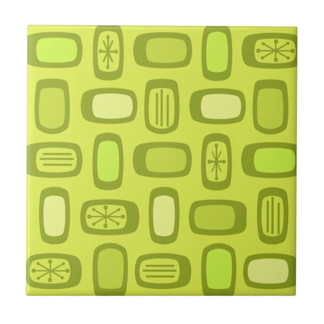 MCM Rundrechtecke für das mittlere Jahrhundert Fliese (Vorderseite)