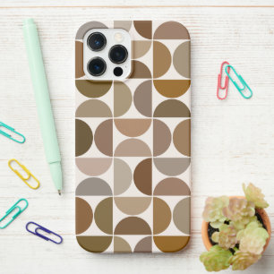 MCM Semicles Browns+Cream Big Pattern iPhone 12 Pro Max Hülle
