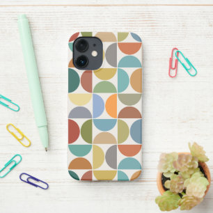 MCM simuliert die Farbe des großen Musters auf Cre iPhone 12 Mini Hülle