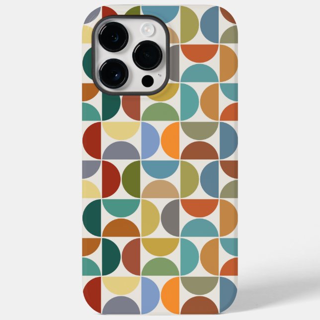 MCM simuliert Musterfarbe auf Creme Case-Mate iPhone Hülle (Rückseite)