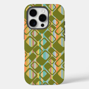 MCM Streifen iPhone 16 Pro Hülle