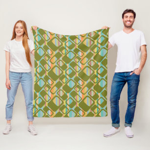 MCM Streifen Fleecedecke