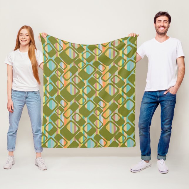 MCM Streifen Fleecedecke (Beispiel)