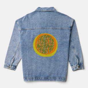 MCM Streifen Jeansjacke