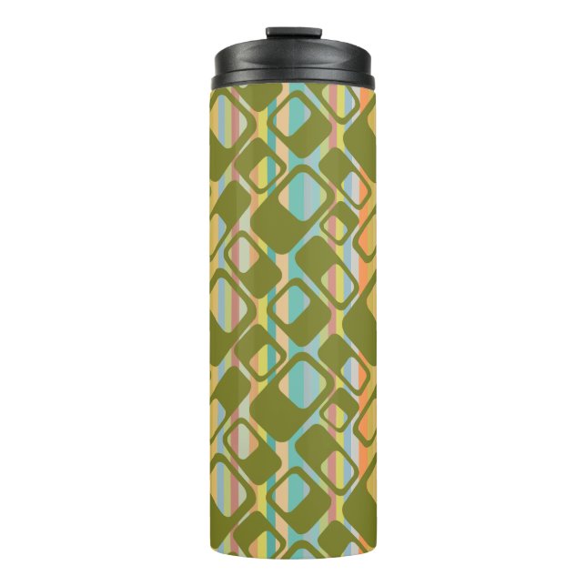 MCM Streifen Thermosbecher (Vorderseite)