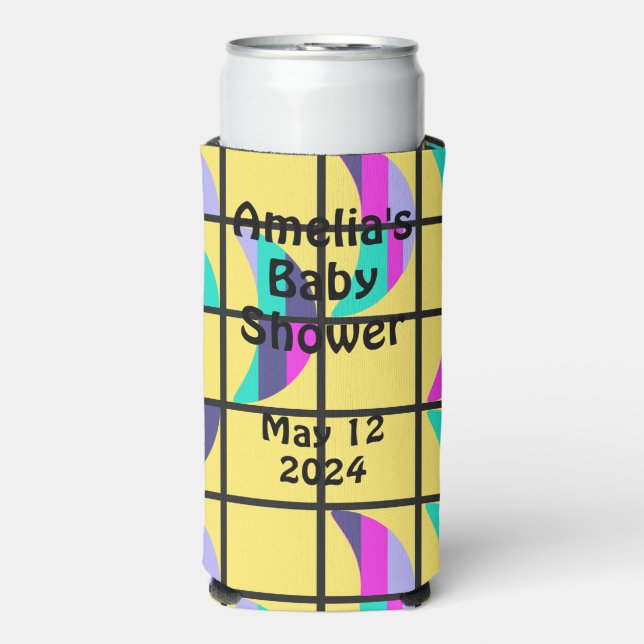 MCM Tic-Tac-Toe Selters Dosenkühler (Seltzer Vorderseite)