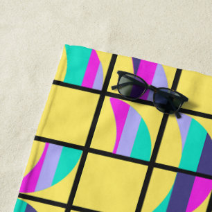 MCM Tic-Tac-Toe Strandtuch