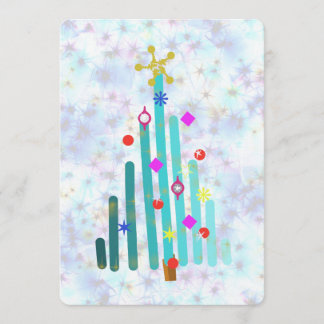 MCM-Weihnachtsbaum Feiertagskarte