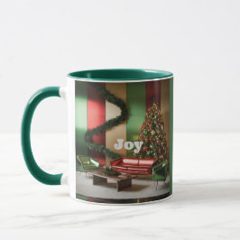 MCM Weihnachtsfreude Grüne Kombitasse Tasse