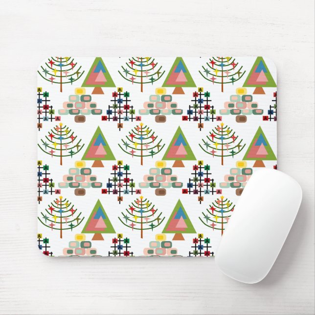 MCM Xmas Trees Mousepad (Mit Mouse)