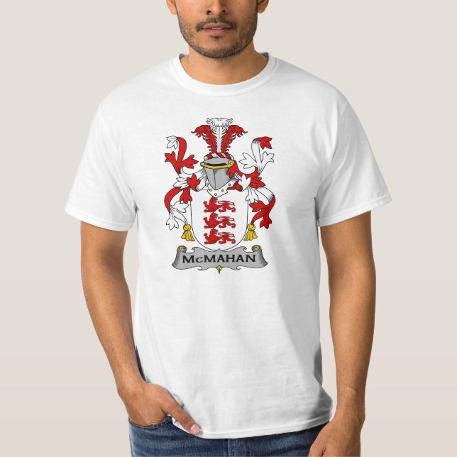 McMahan Familienwappen T-Shirt (Vorderseite)