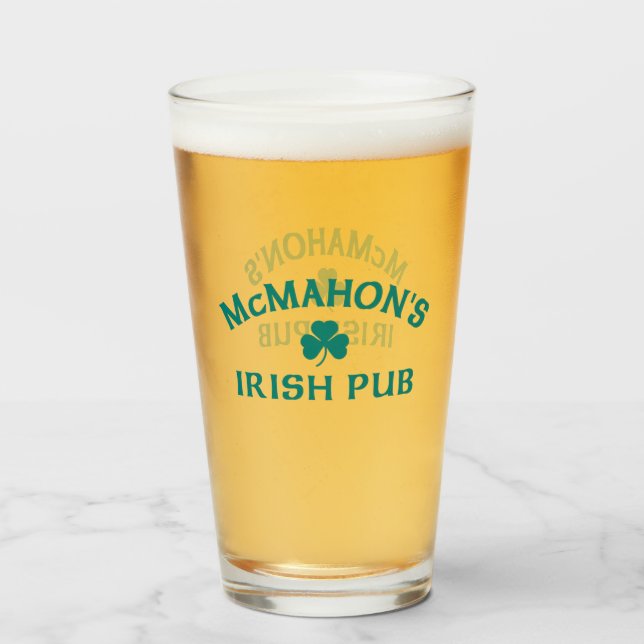 McMahon's Irish Pub Glas (Vorne (Gefüllt))