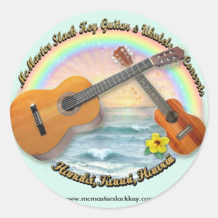 McMaster Slack Key Runder Aufkleber