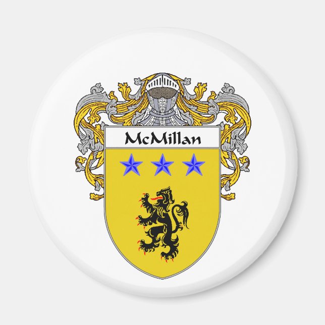 McMillan-Wappen (mantled) Magnet (Vorne)