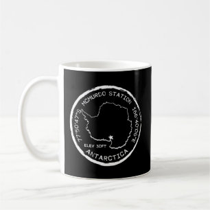 Mcmurdo Station Passport Briefmarke Antarktis Kaffeetasse