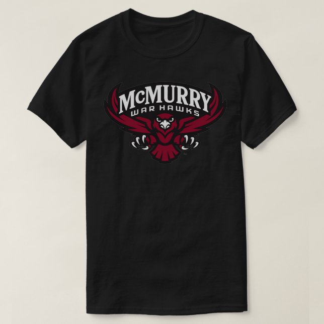 McMurry WAR HAWKS ABILENE TX T-Shirt (Design vorne)