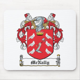 McNally Familienwappen Mousepad