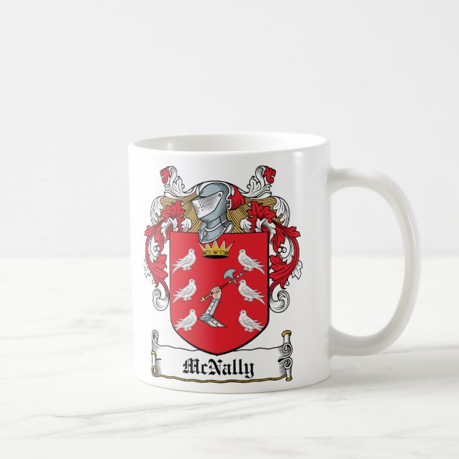 McNally Familienwappen Tasse (Rechts)