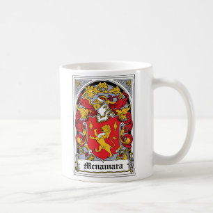 McNamara-Familienwappen Kaffeetasse