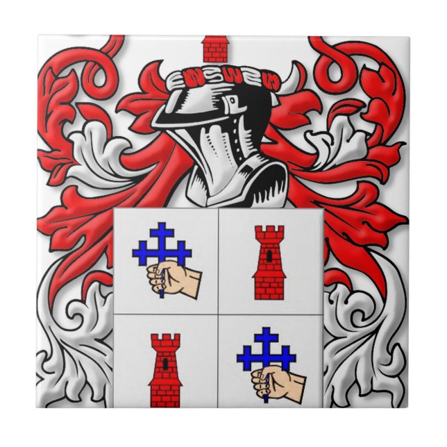 McNaughton Wappen Fliese (Vorderseite)