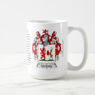 McNulty, der Ursprung, die Bedeutung und das Tasse