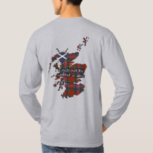 McPherson Clan Abzeichen und Tartan Long Sleeve T-Shirt