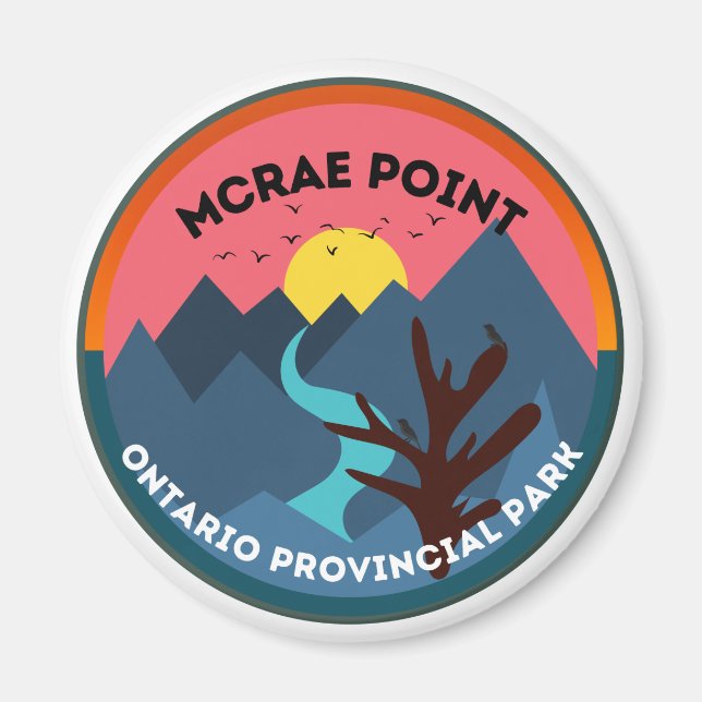 Mcrae Point Ontario Provincial Park Magnet (Vorne)