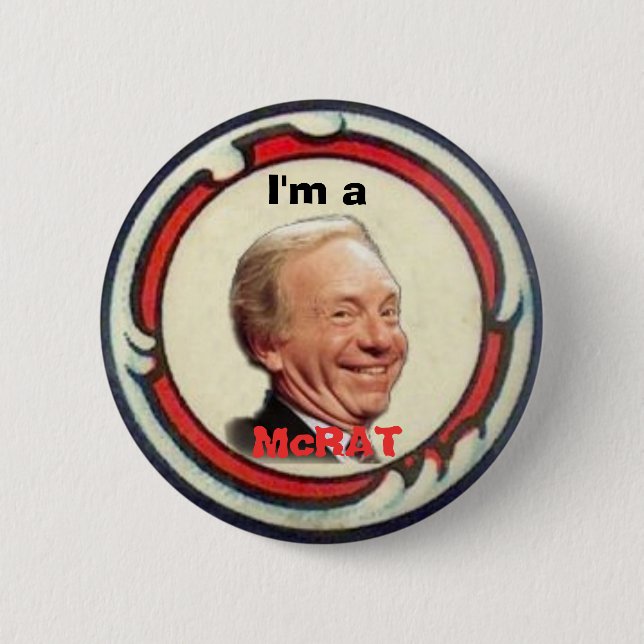 McRat Knopf Button (Vorderseite)