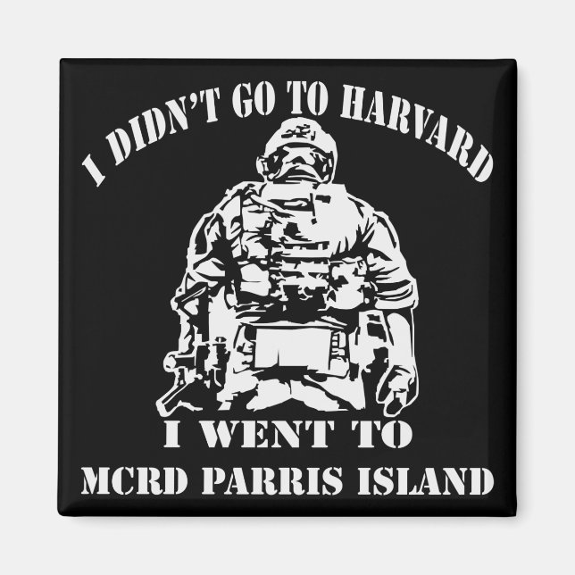 MCRD Parris Island #USAPatriotGraphics © Magnet (Vorne)