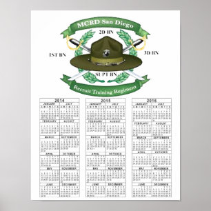 MCRD SAN DIEGO POSTER