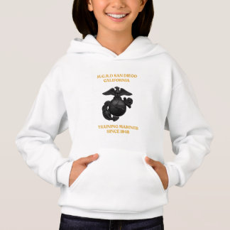 MCRD San Diego USMC Training Marines Since 1948  Hoodie