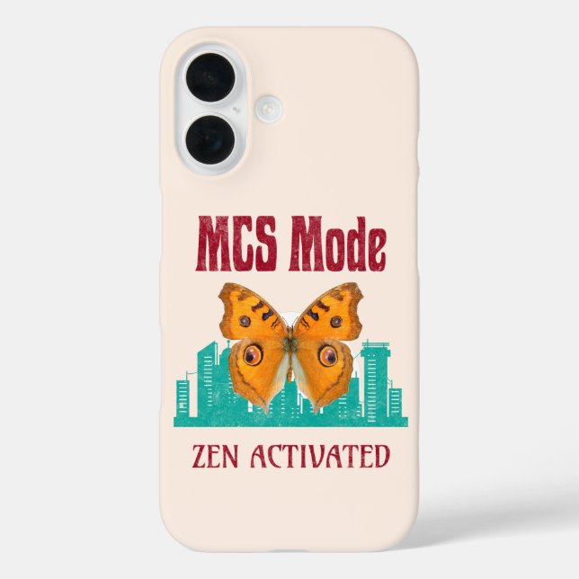 MCS-Modus für das multipler chemischer Empfindlich Case-Mate iPhone Hülle (Rückseite)