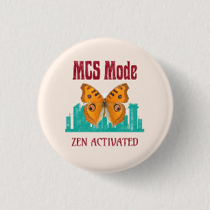 MCS-Modus Zen Aktiviert Schmetterlingsbewusstsein Button