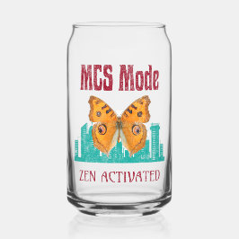 MCS-Modus Zen Aktiviert Schmetterlingsbewusstsein Dosenglas