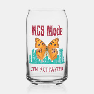 MCS-Modus Zen Aktiviert Schmetterlingsbewusstsein Dosenglas